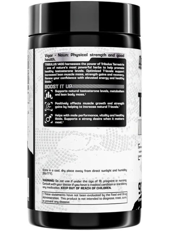 Nutrex Research Tribulus 1400 - 90 Capsules  - Image 3