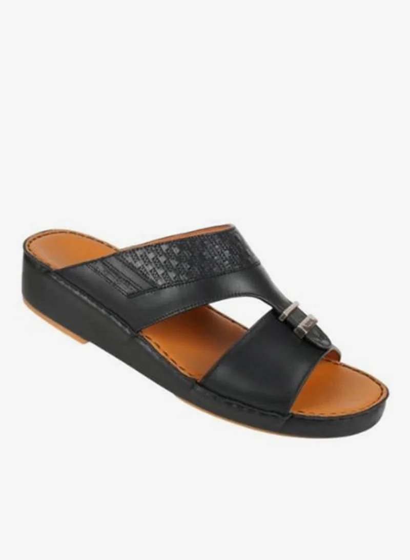 barjeel uno Black 008-3723 Barjeel Uno Mens Arabic Sandals BS 38 Black for Men | Best Price UAE