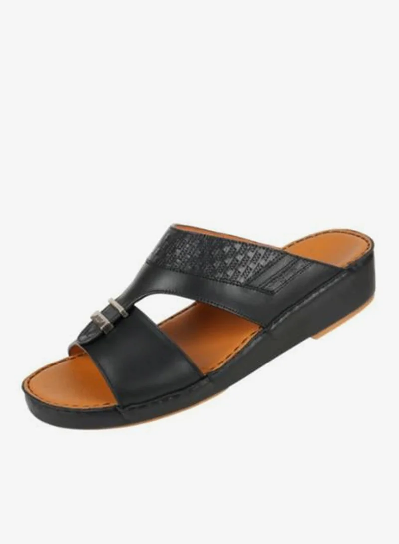008-3723 Barjeel Uno Mens Arabic Sandals BS 38 Black