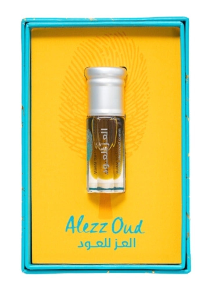 ALezz Oud Maroki Oud Oil by Al Ezz Oud – 3ml 