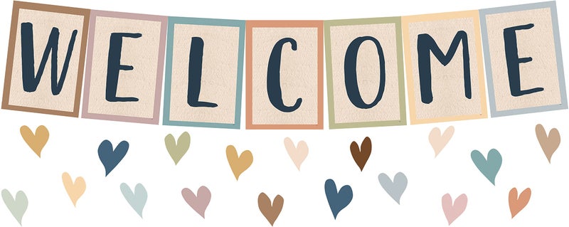 Teacher Created Resources Everyone is Welcome Welcome Bulletin Board Set - Image 1