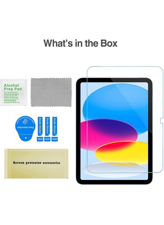 Rock Pow - 1 Pack Screen Protector for iPad (A16) 11th 11inch Generation 2025/iPad 10th 10.9 Inch 2022, Tempered Glass Film for iPad 11th Gen 11" A3354, A3355, A3356/10th Gen 10.9"A2696/A2757/A2777 - Image 1