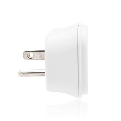 Maxxima 3 Grounded Multi Outlet Adapter Wall Plug - Outlet Extender Wall Tap, Turns 1 Outlet into 3, Indoor 3 Way Plug Splitter - White - 4 Pack - Image 3