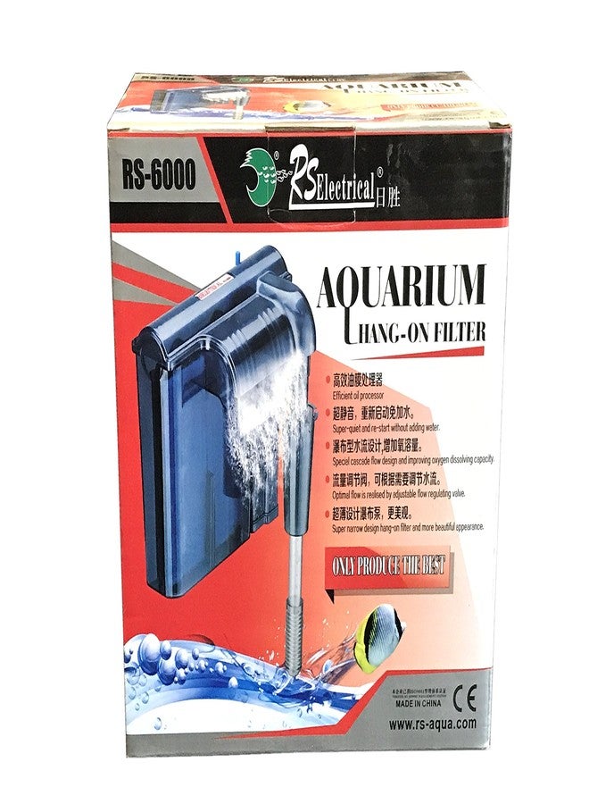 RS Electrical Aquarium Hang-On Filter RS-6000