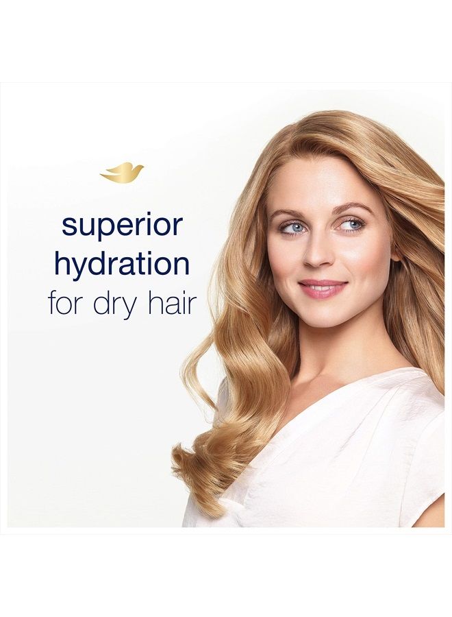 Dove شامبو مرطب أسرار مغذية مع مضخة للاستخدام اليومي بجوز الهند والترطيب للشعر الجاف برائحة الليمون المنعشة 25.4 أونصة - Image 2