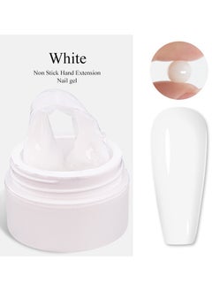 LIMEGIRL Solid Sculpture Builder Gel For Nails, Nail Sculpting Gel, Non-Sticky Hand Solid Builder Gel, Upgrade Hard Nail Extension Gel, 3D Sculpting Gel For Nail Art Design Salon Nail Art (White Color)  - Image 2