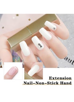 LIMEGIRL Solid Sculpture Builder Gel For Nails, Nail Sculpting Gel, Non-Sticky Hand Solid Builder Gel, Upgrade Hard Nail Extension Gel, 3D Sculpting Gel For Nail Art Design Salon Nail Art (White Color)  - Image 3