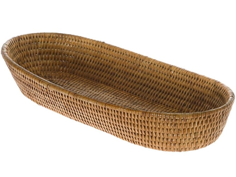 Kouboo KOUBOO La Jolla Bread Basket Large Honey Brown  - Image 1