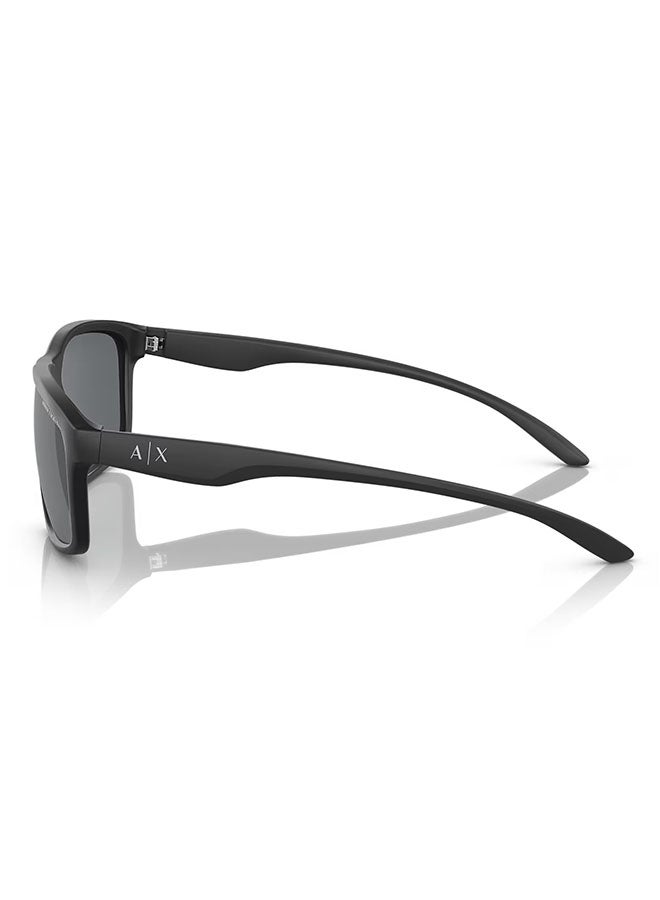 Armani Exchange Men's Mirrored Sunglasses - AX4122S 80786G 59 - Lens Size: 59 Mm - Image 3