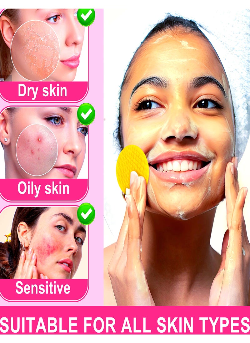 ALIVER - 60 Pcs Kojic Acid & Turmeric Cleansing Pads 60 PCS For Dark Spots Turmeric Kojic Acid Cleansing Pads Helps Balance Skin Oil and Water Fade Spot Remove Excess Keratin Clean Oil Refines Pores Turmeric Cleansing Pads - Image 1