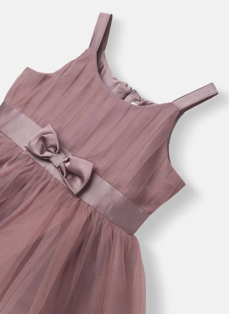 Nautinati  Mesh Party Dress for Girls | Girls Party Frock | 0 to 3 Years for Women | Best Price UAE