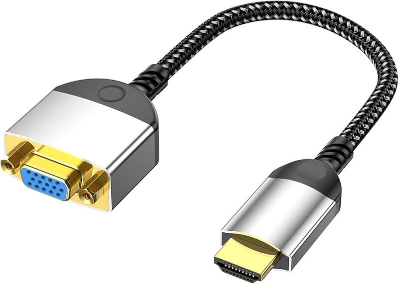 محول قصير من ذكر إلى أنثى VGA لكابل نقل شاشة الفيديو وجهاز العرض - Image 5