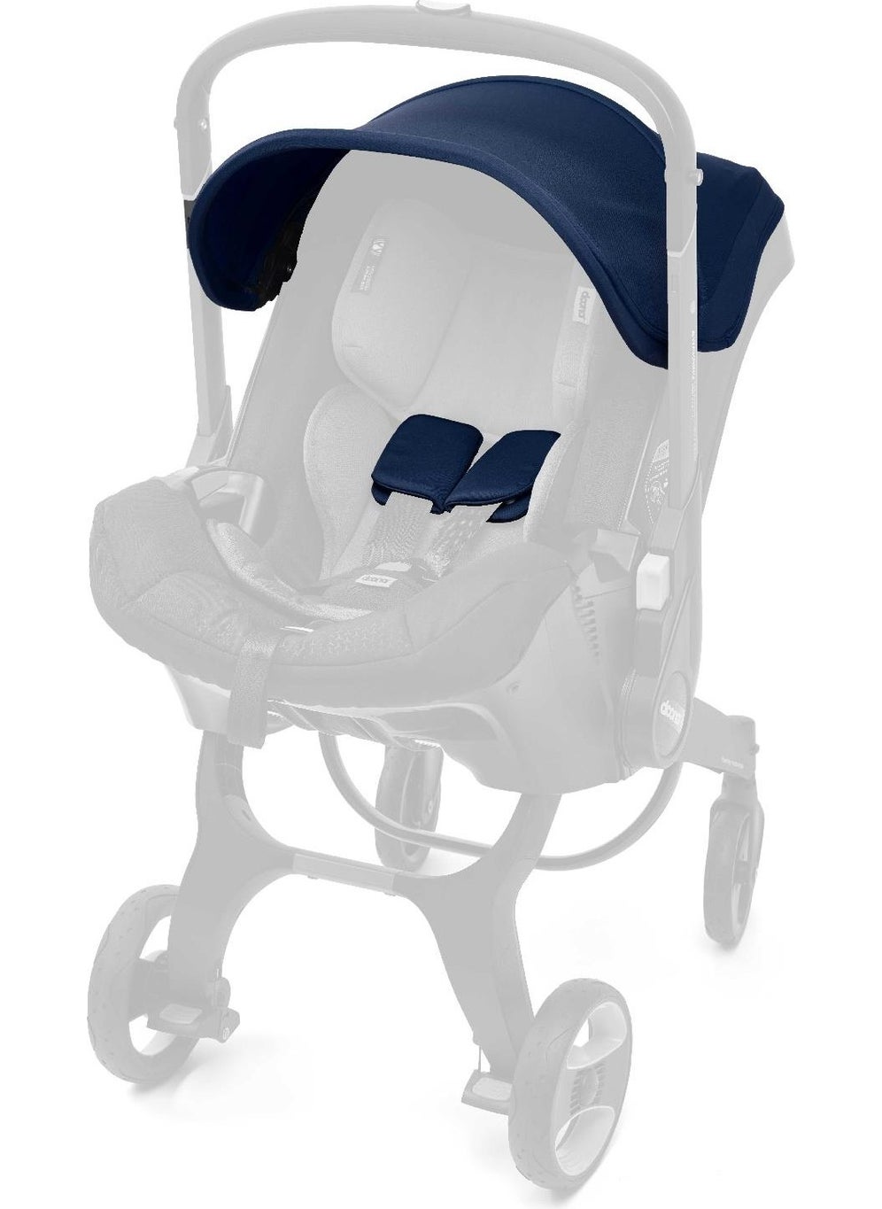 Inglesina Doona Shoulder Pad & Awning Set - Royal Blue 
