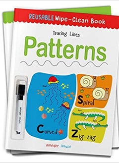 Reusable Wipe And Clean Book Tracing  Lines Patterns  Trace And Practice Patterns