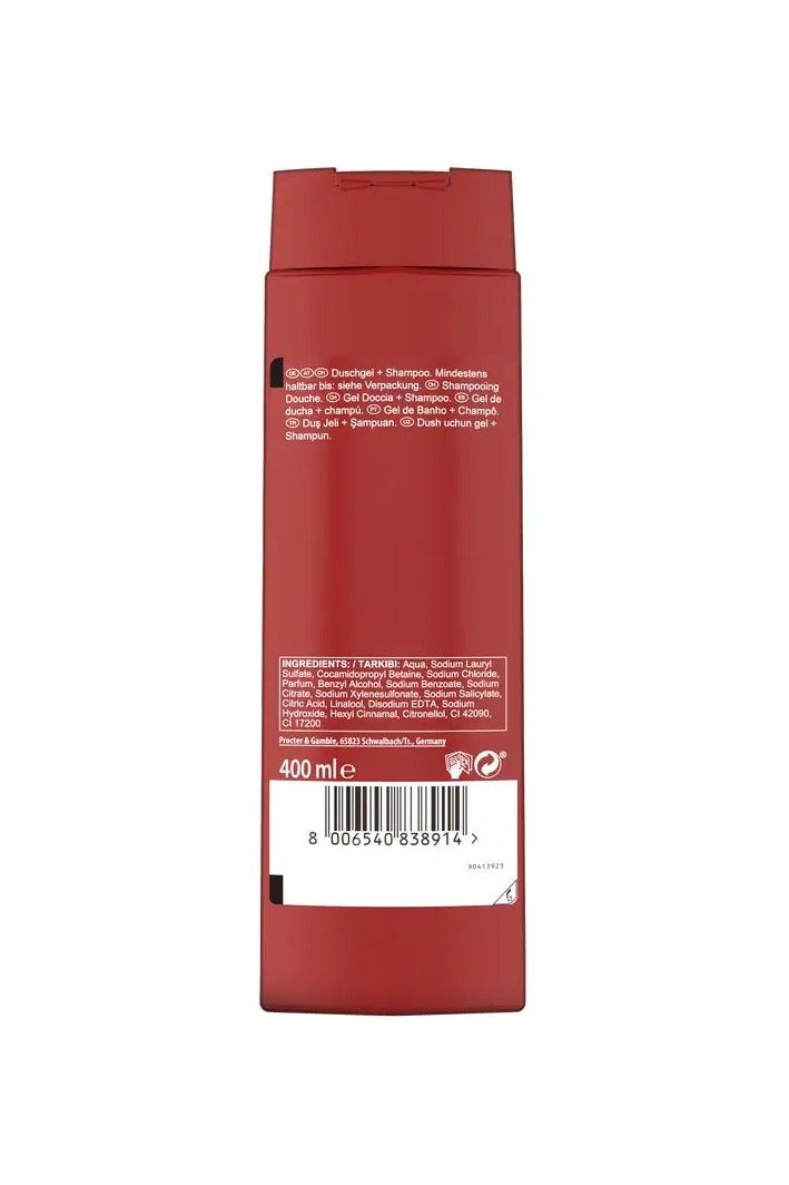 Old Spice Captain 3-In-1 Shower Gel 400ml - Image 2