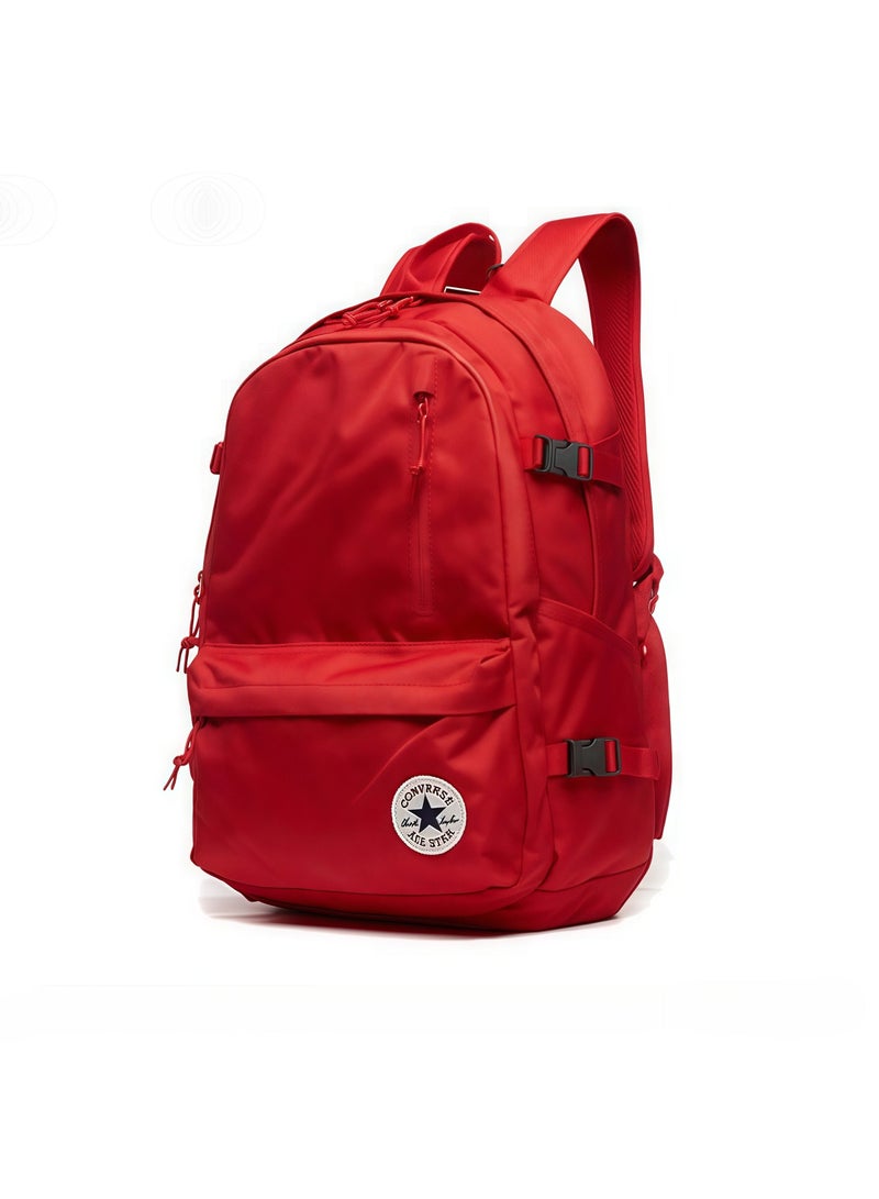 Converse Waterproof Canvas Backpack For Men and Women, Casual and Versatile, Student Net Bag, Travel Backpack 31*46*16CM - Image 1