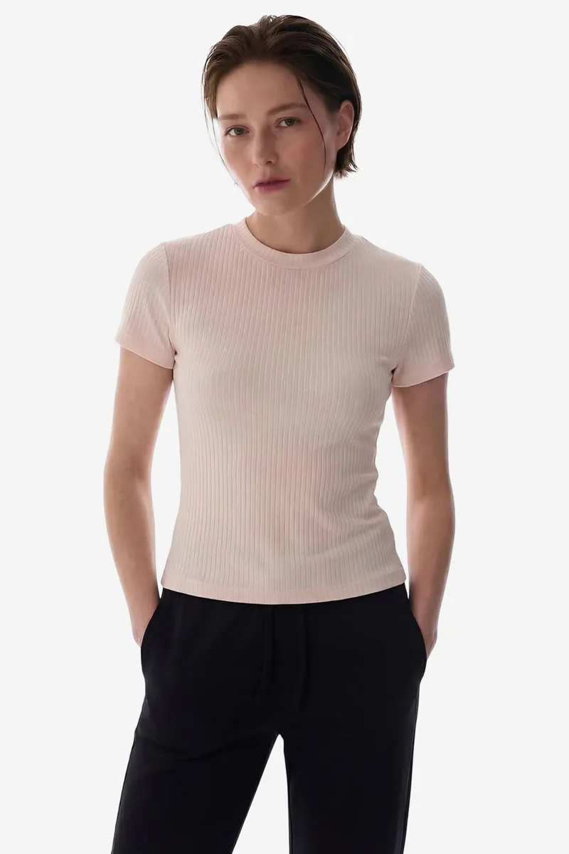 بنتي PENTI Half Turtleneck Modal Top