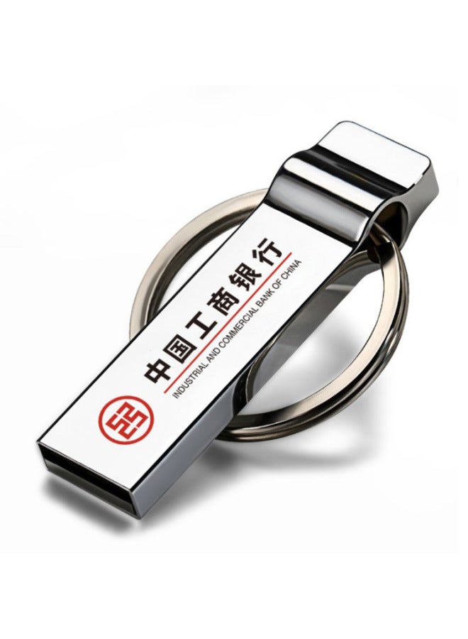 USB Flash Disk Gift USB Flash Disk 16g32g Metal USB Flash Disk Printed LOGO Creative Bidding USB Flash Disk Music-Capacity:64GB - Image 5