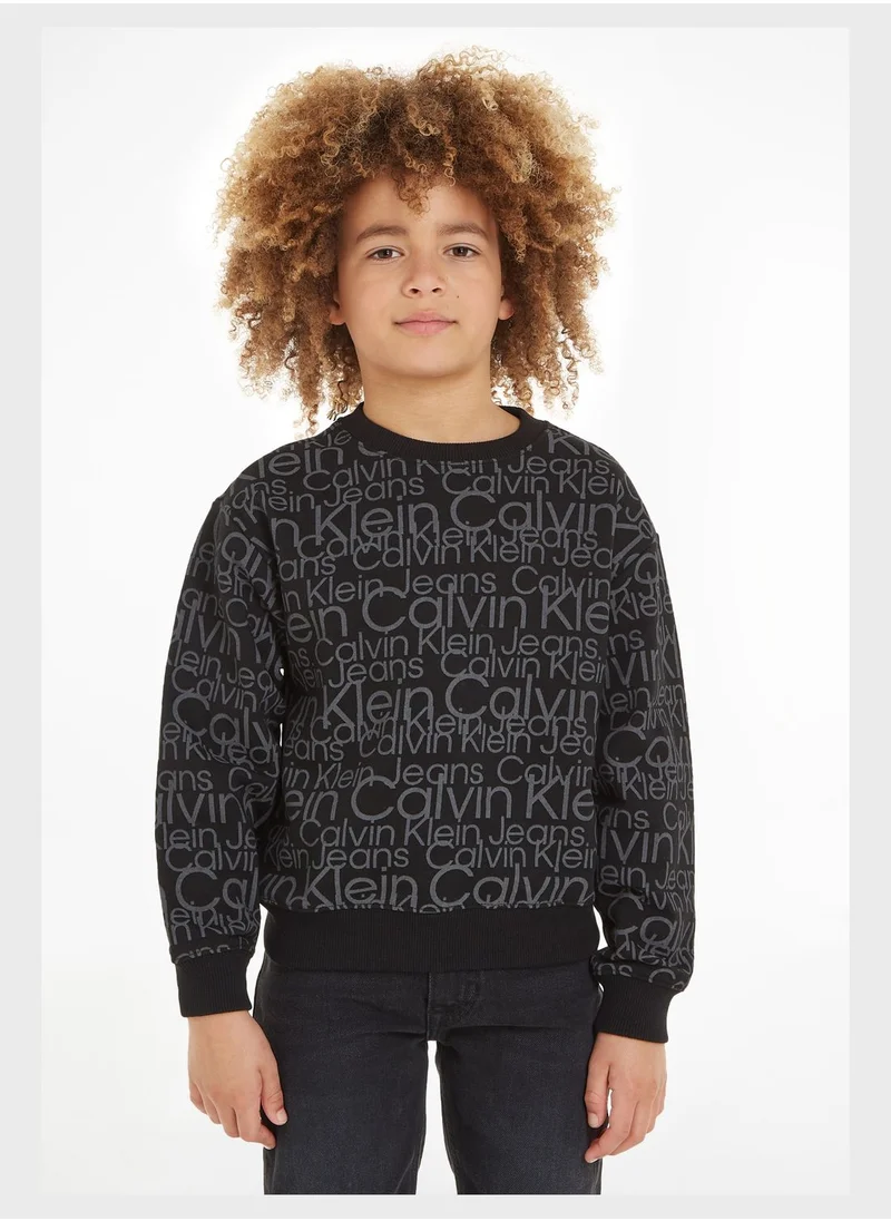 Calvin Klein Jeans Kids Graphic Sweatshirt
