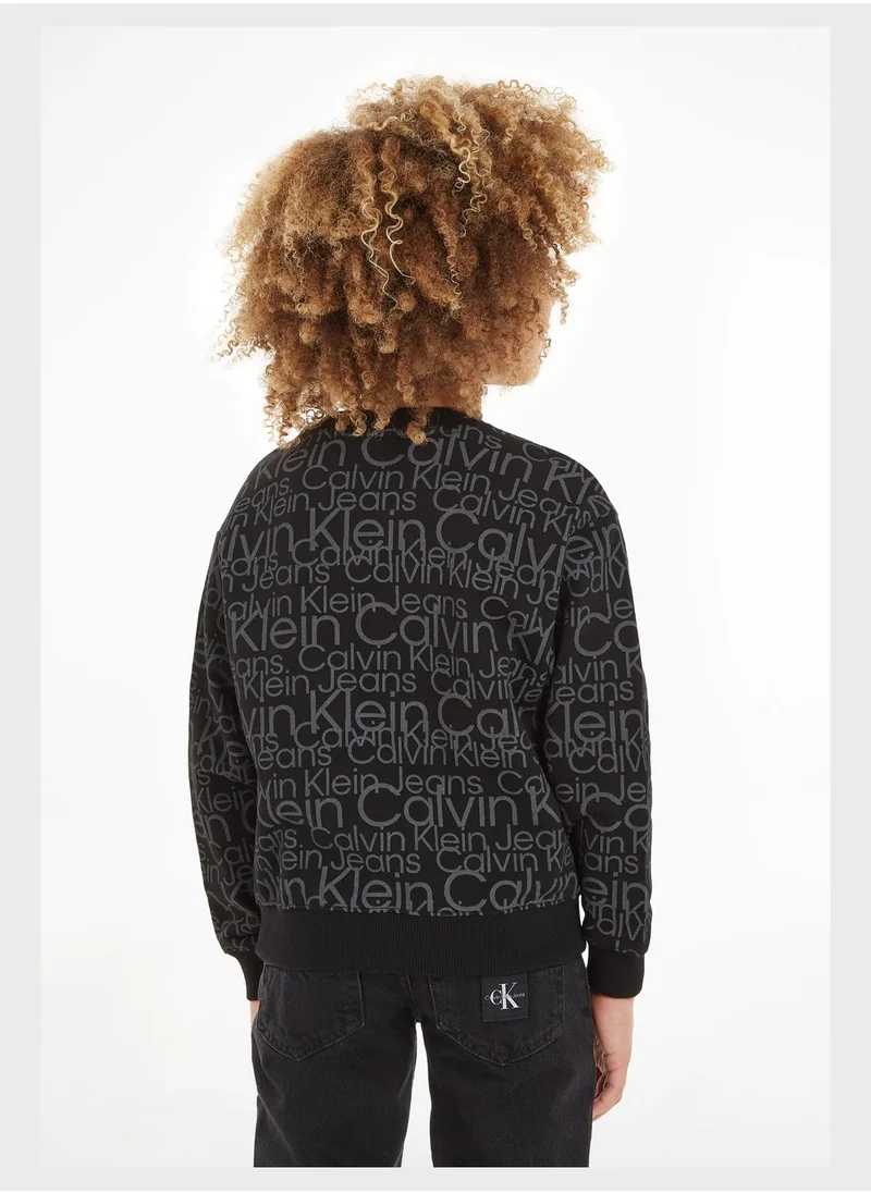 Calvin Klein Jeans Kids Graphic Sweatshirt