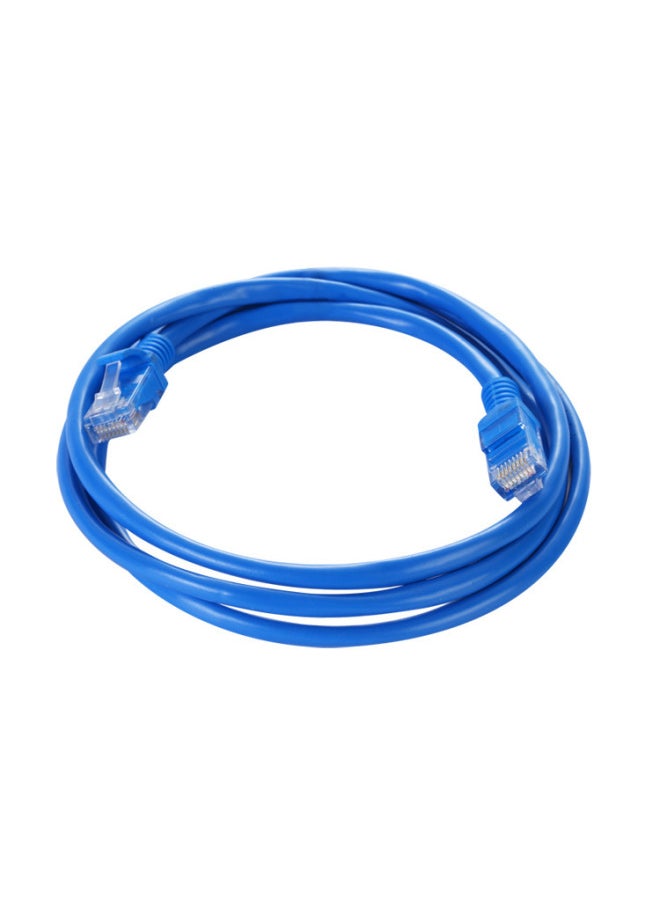 Generic Direct Sales Super Five Computer Network Jumper Finished Crystal Head Network Cable 1 M 2 3 5 10-50 M-Color:Ultra-five Blue ]-Line Length:50 M  - Image 1