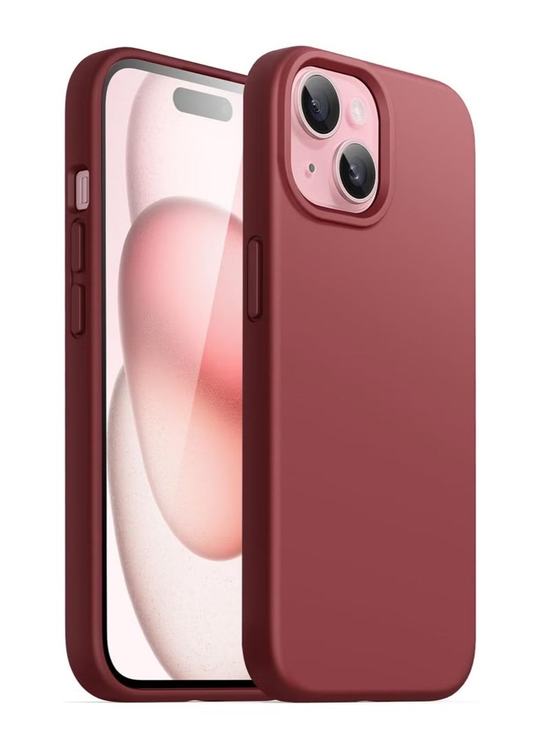 DUSALA iPhone 15 Case, Liquid Silicone Phone Case for iPhone 15 6.1 Inch, Colorful Silky-Soft Protective Cover - Image 1