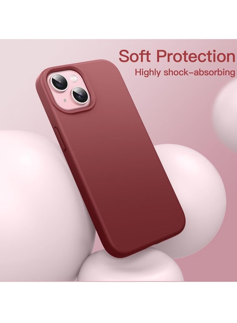 DUSALA iPhone 15 Case, Liquid Silicone Phone Case for iPhone 15 6.1 Inch, Colorful Silky-Soft Protective Cover - Image 2