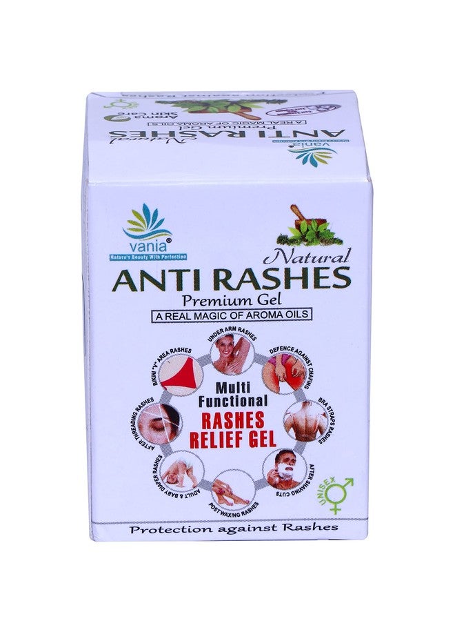 Vania Natural Anti Rashes Premium Gel 30 gm (Pack of 4)|Aroma Oils|Anti-Rashes |Pre & Post Waxing & Threading |Unisex |Adult & Baby Diaper |Under Arm |Shaving Cut |Chafing |Bikini V Area & Bra Straps| - Image 5