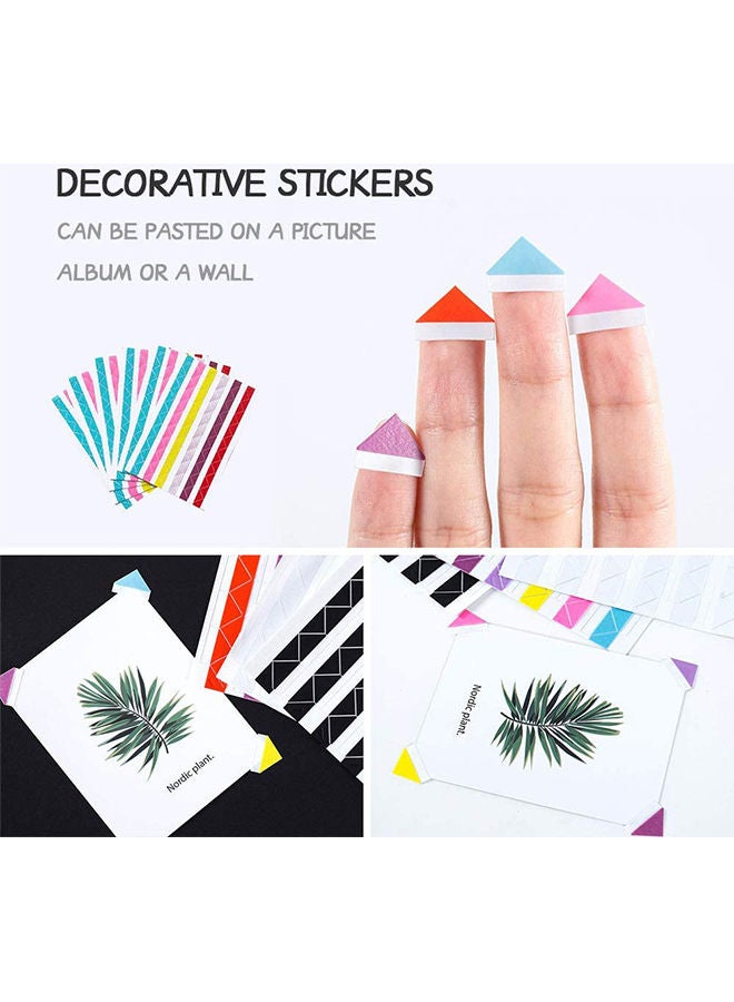 40-Sheets Self Adhesive Photo Album Set Black 21.5x29cm - Image 3