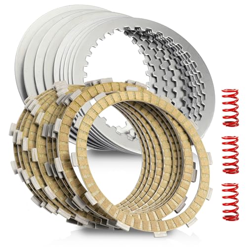 MoKitDora M8 Extra Plate Friction Steel Clutch Kit Compatible with Harley 2018UP Softail Heritage Slim Fat Bob Boy and 2017UP Touring Road King Road Electra Street Glide - Image 1