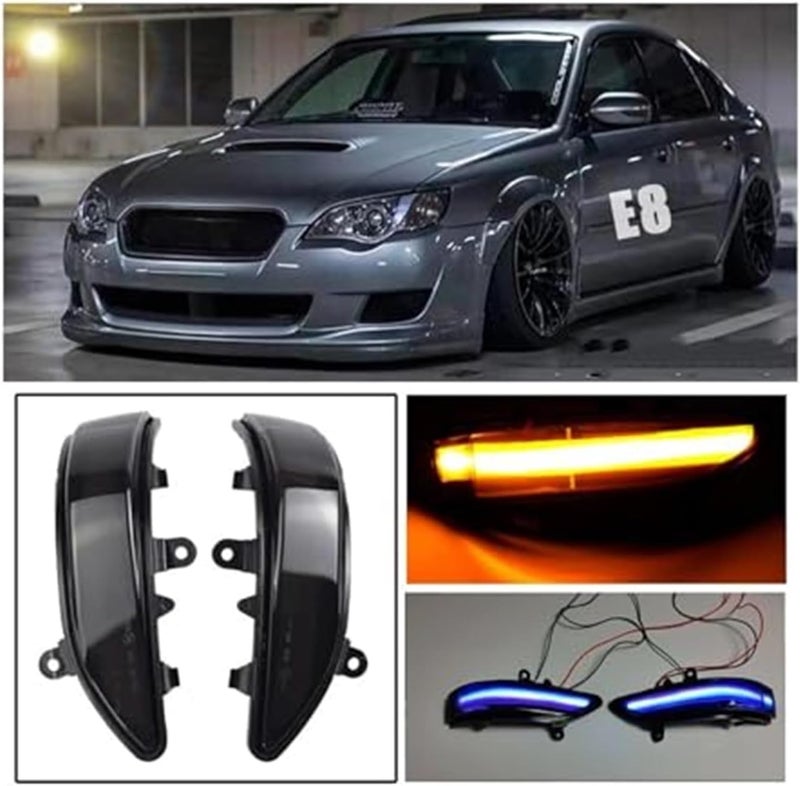 Wivplex LED Rearview Mirror Turn Signal Light for Subaru - Image 2