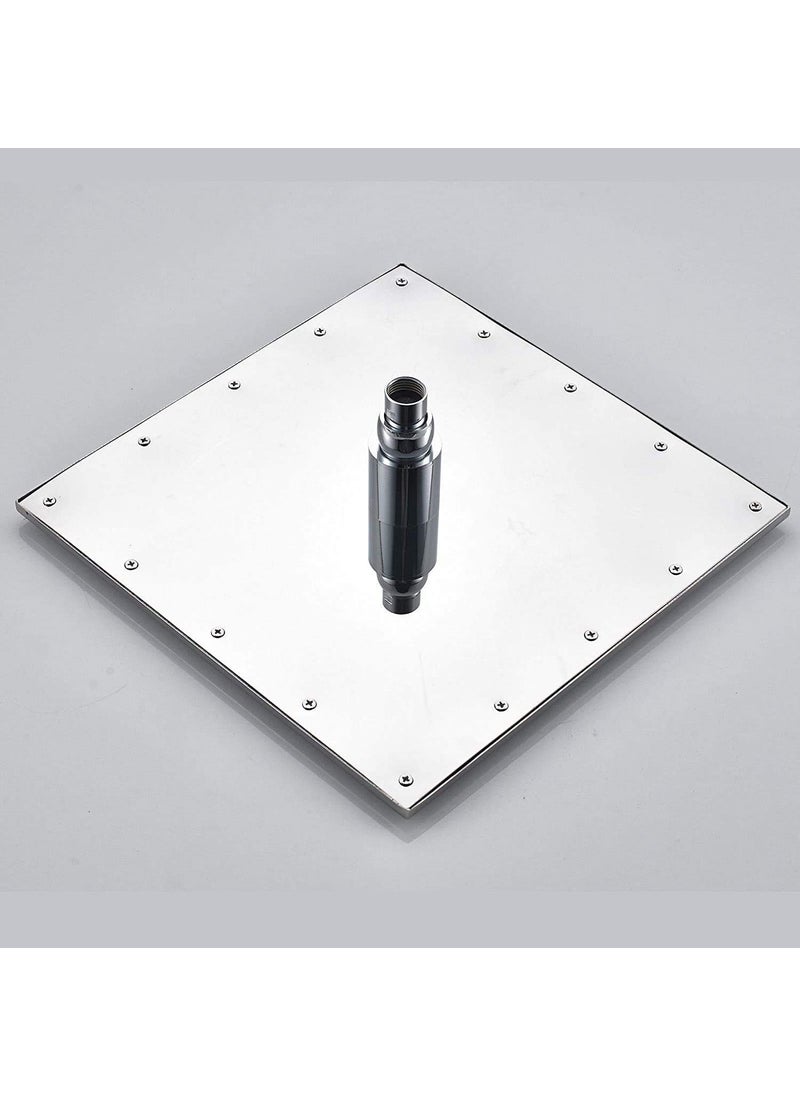 TOSCH - TOSCH Zara Waterfall and Rain LED Premium Shower 12 BLUE RED COLOR WITHOUT ARM LED Shower 12 - Image 1