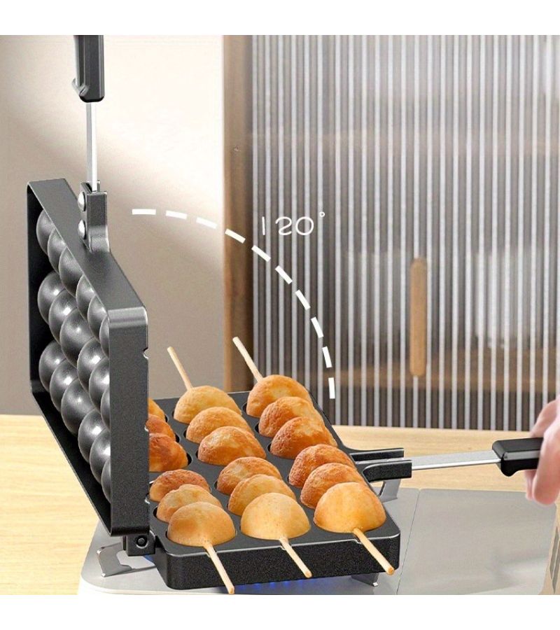 Commercial Egg Waffle Mold Gas Electric Baking Machine Cookie Cake - Image 3