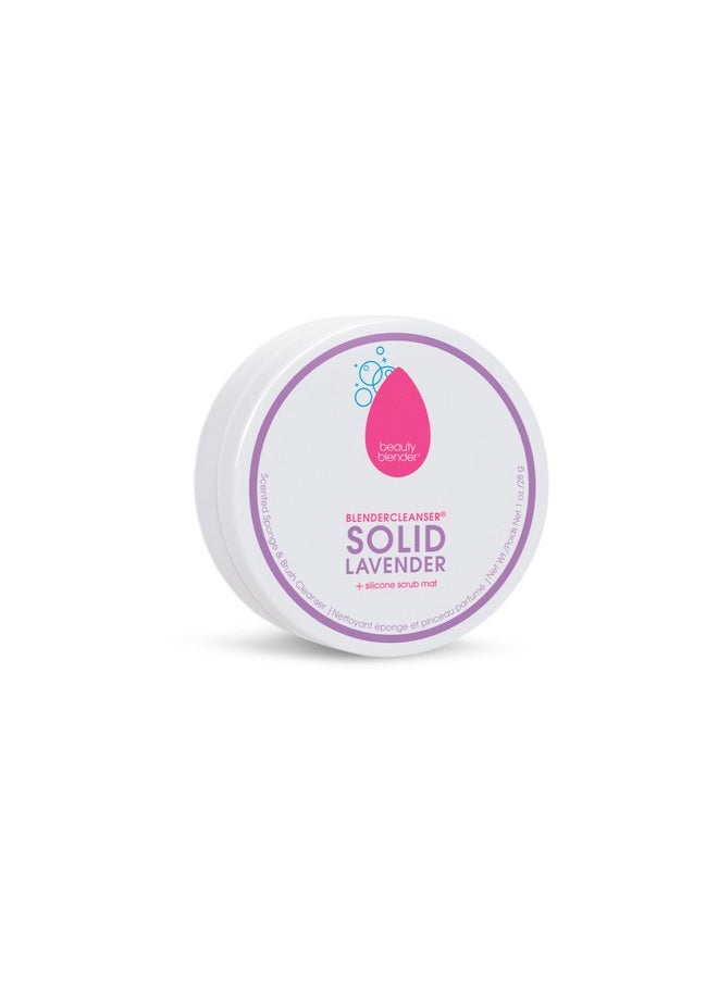 beautyblender Beautyblender® | Blendercleanser® Solid Lavender Makeup Sponge & Brush Cleanser + Silicone Scrub Mat, Cleansing Tool & Scented Makeup Sponge Cleaner, Vegan, Cruelty Free, Made in the USA, 1 oz  - Image 2