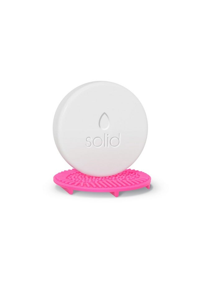 beautyblender Beautyblender® | Blendercleanser® Solid Lavender Makeup Sponge & Brush Cleanser + Silicone Scrub Mat, Cleansing Tool & Scented Makeup Sponge Cleaner, Vegan, Cruelty Free, Made in the USA, 1 oz  - Image 1