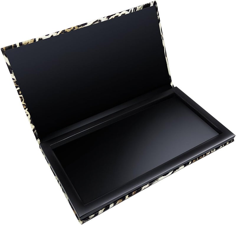 Allwon Magnetic Makeup Palette Leopard Empty Makeup Palette for Eyeshadow Lipstick Blush Powder