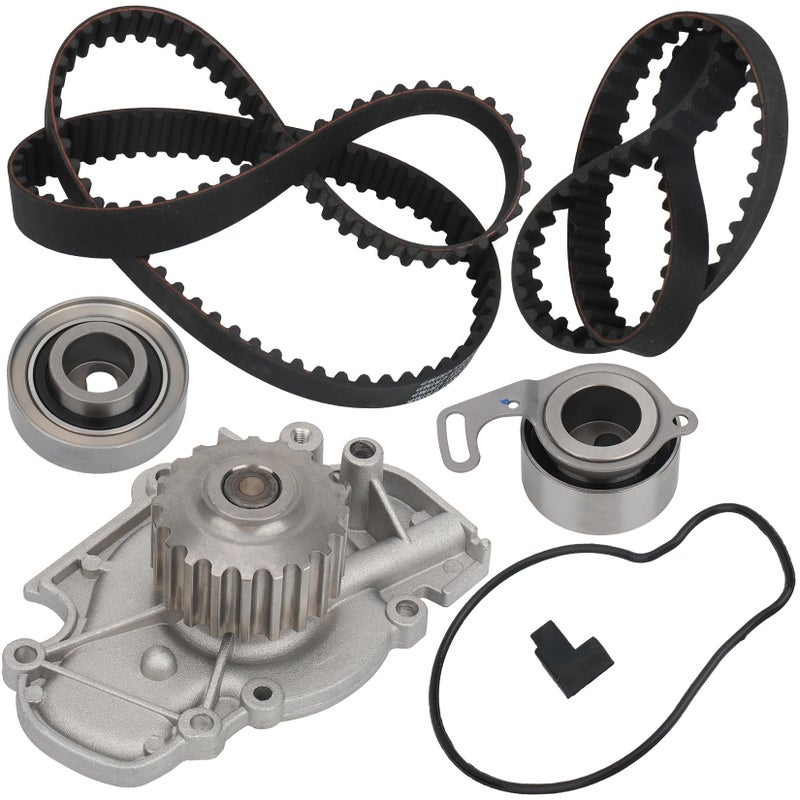 مجموعة حزام توقيت المحرك مع مضخة الماء تناسب هوندا أكورد أوديسي 1990 1991 1992 1993 1994 1995 1996 1997
