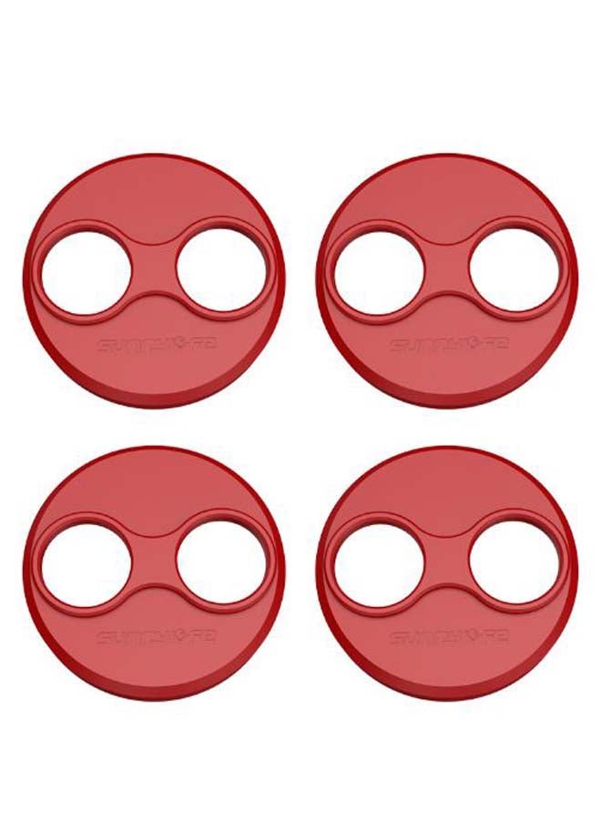 4-Piece Protective Cap Motor Cover Set For DJI Mavic Mini Drone Red - Image 1
