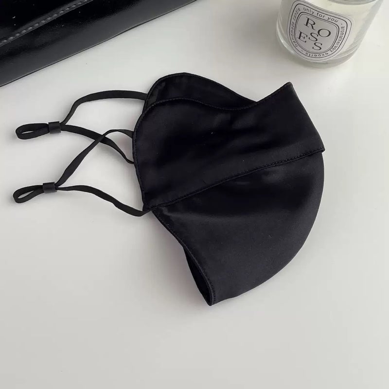100% Mulberry Silk Sun Protection Full-Face Mask for Outdoor Driving