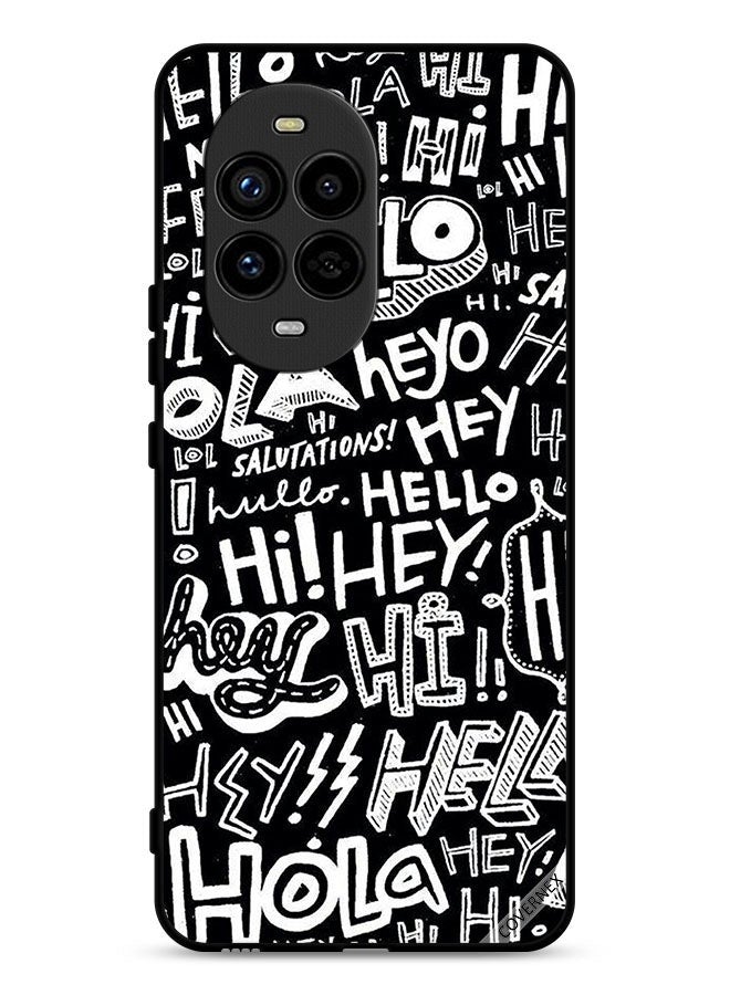 Covernex Huawei nova 13 Pro 5G Protective Case Cover Hi Hello Tags - Image 1