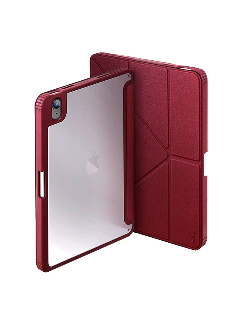 Uniq iPad Mini 2021 (6th Gen) Cover, UNIQ Case - Moven Antimicrobial Burgundy Maroon - Image 1