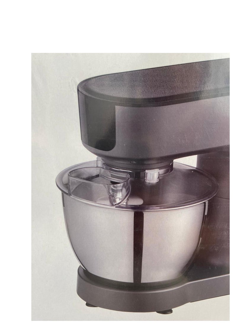 تسلا عجان تيسلا 1000 وات شاشة رقمية 6سرعات   6.5 ليتر اسود tsl- sm500 stand Mixer  - Image 2