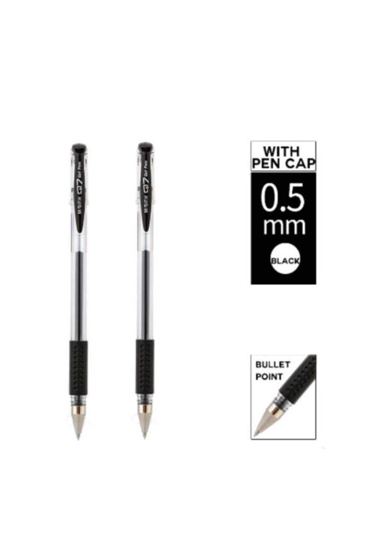 M&G M&G Chenguang Q7 classic gel pens 0.5mm - Black - 1pcs- No:AGP30173  - Image 2
