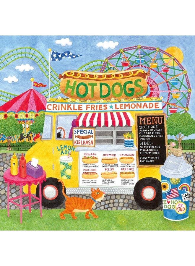 سيكو لغز الصور المقطوعة من Food Truck Hot Dog Truck II مكون من 500 قطعة - Image 1