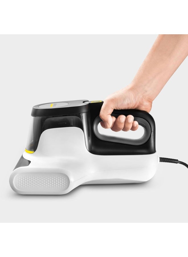 كارشر مكنسة كارتشر VCH 4 UVClean لتنظيف المراتب (الجزء# 1.198-415.0) – معقم محمول بالأشعة فوق البنفسجية للفرش، الأرائك والأقمشة – شفط قوي 500 واط، أسطوانة مهتزة 180 ضربة/ثانية - Image 3