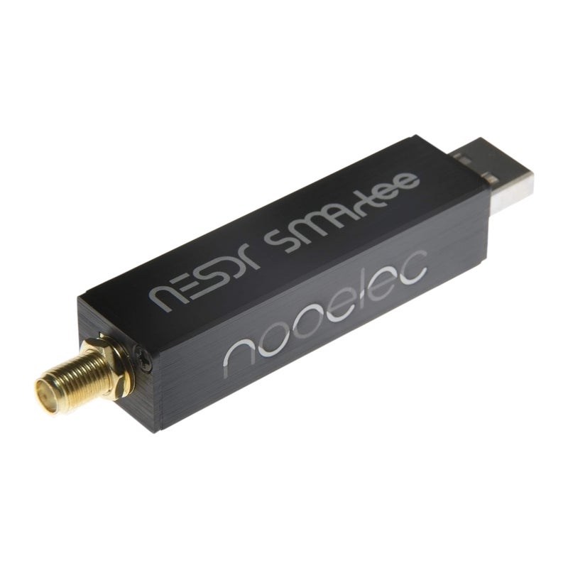 NooElec حزمة NESDR SMArTee v2 - RTL-SDR متميز مع Bias Tee مدمج، هيكل من الألمنيوم، 0.5PPM TCXO، مدخل SMA، قاعدة هوائي و 3 هوائيات. راديو معرف برمجي (SDR) يعتمد على RTL2832U و R820T2. - Image 4