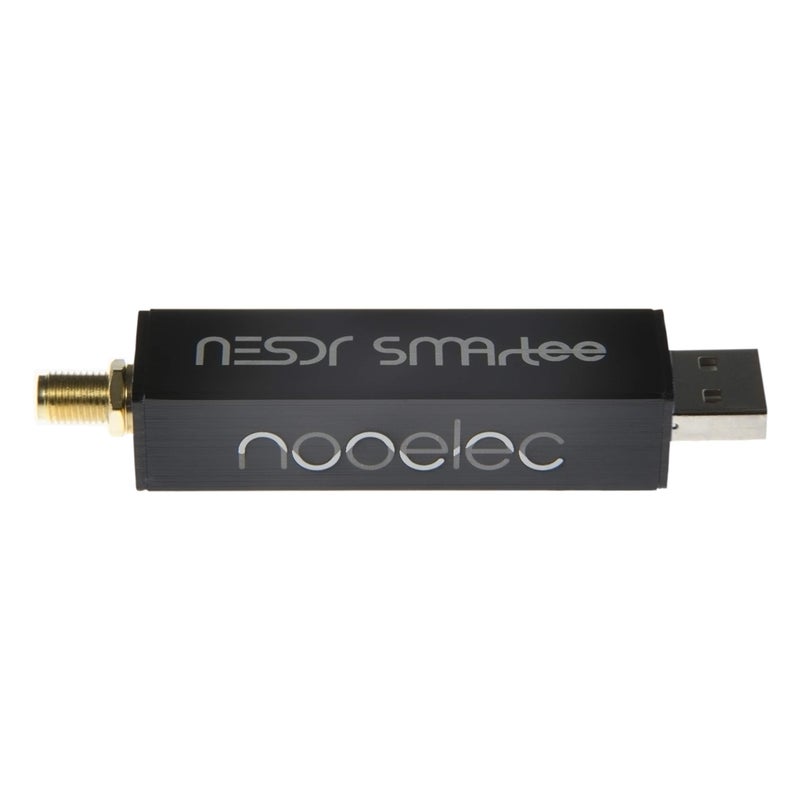 NooElec حزمة NESDR SMArTee v2 - RTL-SDR متميز مع Bias Tee مدمج، هيكل من الألمنيوم، 0.5PPM TCXO، مدخل SMA، قاعدة هوائي و 3 هوائيات. راديو معرف برمجي (SDR) يعتمد على RTL2832U و R820T2. - Image 3
