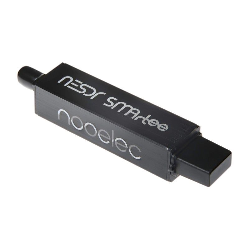 NooElec حزمة NESDR SMArTee v2 - RTL-SDR متميز مع Bias Tee مدمج، هيكل من الألمنيوم، 0.5PPM TCXO، مدخل SMA، قاعدة هوائي و 3 هوائيات. راديو معرف برمجي (SDR) يعتمد على RTL2832U و R820T2. - Image 2