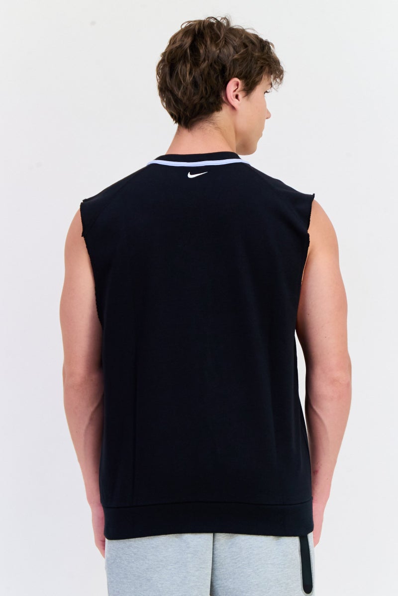 Nike Men Sportswear Fit Sleeveless Training Vest, Black  - Image 4