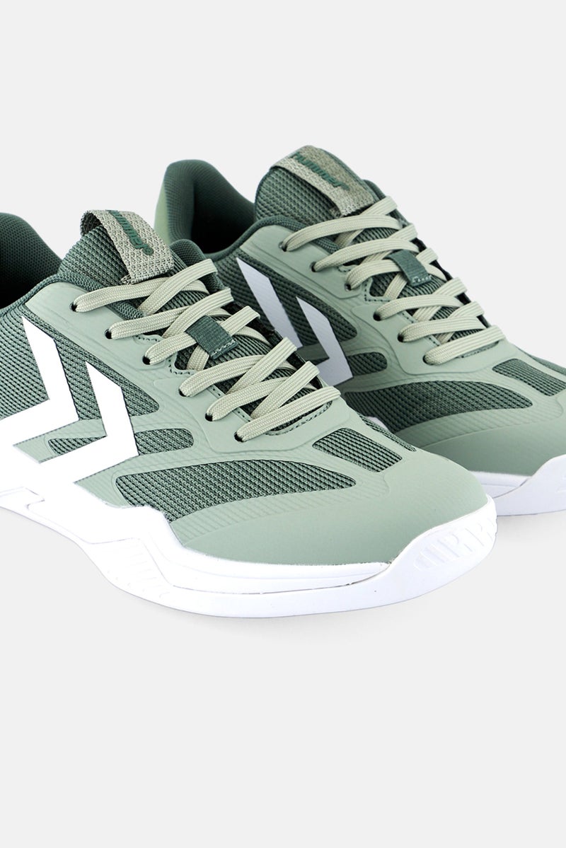 Hummel Kids Boy Uruz III Lace Up Outdoor Shoes, Green - Image 3